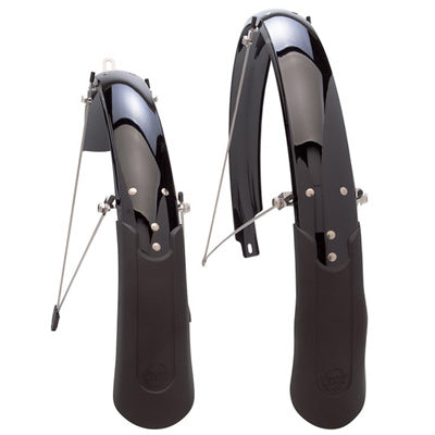 Black Cascadia Fenders Planet Bike  26''  (60Mm)