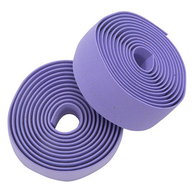 bar tape cork violet gel end plugs comfort tape Planet Bike