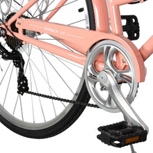 Load image into Gallery viewer, Micargi Roasca Step Through 700C Hybrid City Bikes 7 Speed