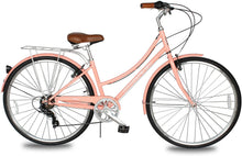 Load image into Gallery viewer, Micargi Roasca Step Through 700C Hybrid City Bikes 7 Speed