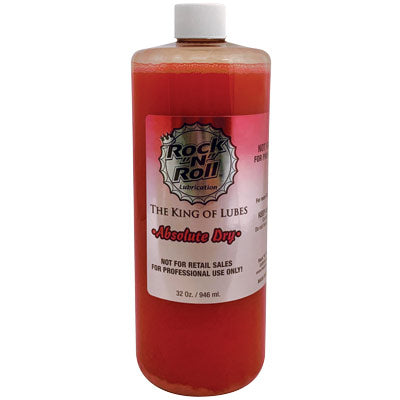 Rocknroll Absolute Dry (Red) 32 Oz Absolute Dry Lube (Red) Rock N Roll Lubesclean