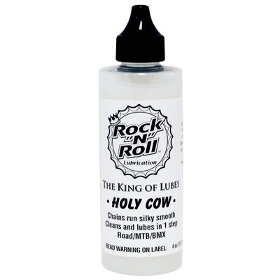 Rocknroll Holy Cow Lube 4 Oz, 12/Case Holy Cow Rock N Roll Lubesclean