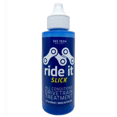 Scc Tech Ride It Slick 2Oz Drip Bottle Ride It Slick  Lubesclean