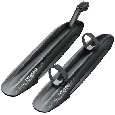 Sks Fendr,Fatboard Set,F&R,Bl Quick Release Powerstrap Fatboard Set Sks Fenders  24''-700C