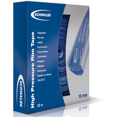 Schwalbe Rim Tape,25M Roll High Pressure Fabric,18Mm Rim Tape Schwalbe Tubetireca