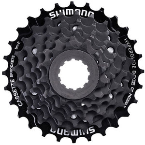 Shim Csst,Tourney,7Spd,12-28 Cs-Hg200,Hg,Blk Tourney Hg200 7-Speed Cassette  Cassettes