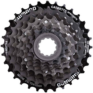 Shim Csst,Tourney,8Spd,12-32 Cs-Hg200-8,Hg,Blk Tourney Hg200-8 8-Speed Cassette Shimano Cassettes