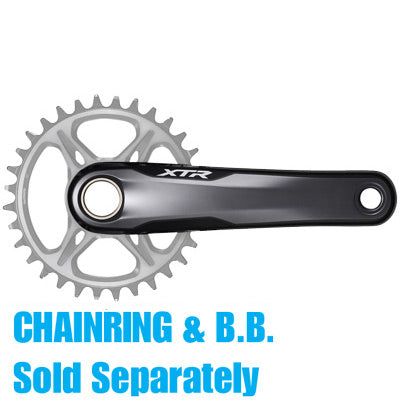 Shim Ckst,Xtr,165,No Chainring Fc-M9125,12S,W/O Bb,Chnlne 55 Xtr M9125 12-Speed Crankset  Crankarm