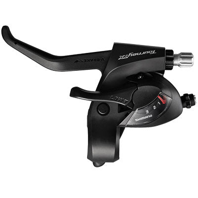 Shim Shifter,Tourney,3Sp,Lt,2F St-Tx800-L,Ez Fire,Blk Tourney Tx800 8-Speed Shifter Shimano Shifters