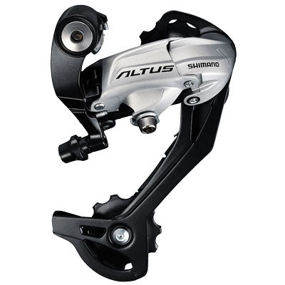 Shim Rr Der,Altus,Sgs,9S,Slvr Rd-M370-S,Sgs,9Spd,Slvr Altus M370 9-Speed Rear Derailleur Shimano Derailleur