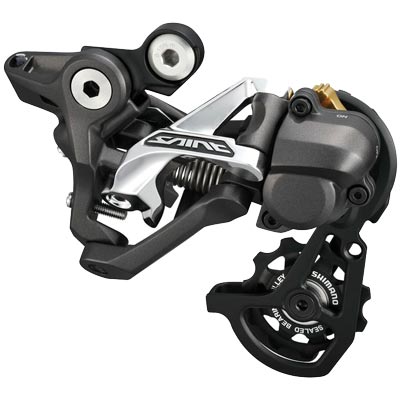 Shim Rr Der,Saint,Ss,Shadow+ Rd-M820,Short Cage,10Spd,Blk Saint M820 10-Speed Rear Derailleur Shimano Derailleur