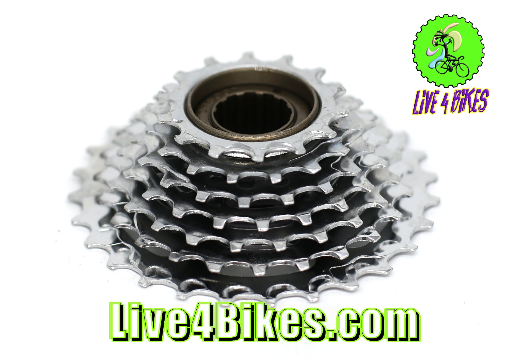 Monsoon 7 Speed Freewheel Chrome 13 28T Live4Bikes