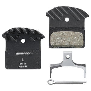 Shim Disc Brk Pads,J05A Resin,M9000/8000/Rs785,W/Fin Shimano Ice-Tech Pads Shimano Brakepads