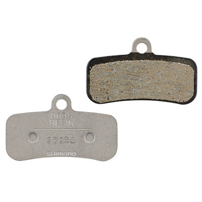 Shim Disc Brk Pads,D03S-Rx Resin,Saint,Zee, W/Spring Shimano Resin Pads Shimano Brakepads