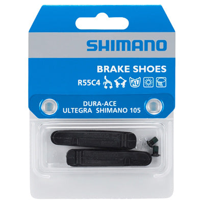 Shim Brk Pads,D/A, Pair R55C4,9000,Crtrdge Dura-Ace/Ultegra/105 Pad Shimano Brakepads