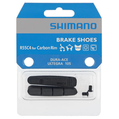 Shim Brk Pads,D/A, Pair,Carbon R55C4,9000,Crtrdge Dura-Ace/Ultegra/105 Pad Shimano Brakepads