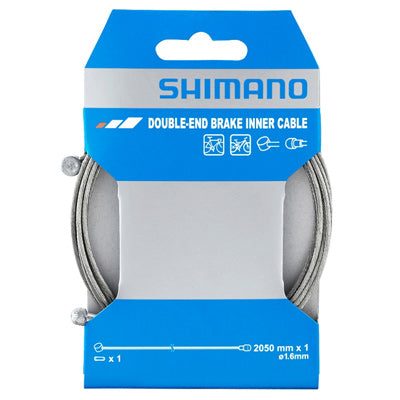 Shimano Brake Cable,Mtb/Road Double Ended,1.6X2050Mm Universal Brake Inner Wire Shimano Cableshous