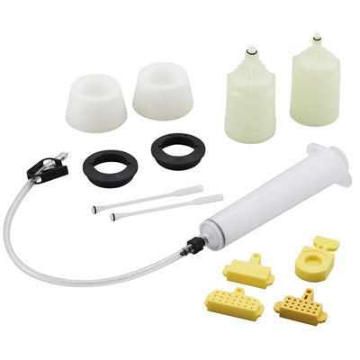 Shim Disc Brake Pro Bleed Kit Tl-Br,Syringe,Funnels,Spacers Professional Disc Brake Bleed Kit Shimano Brakes