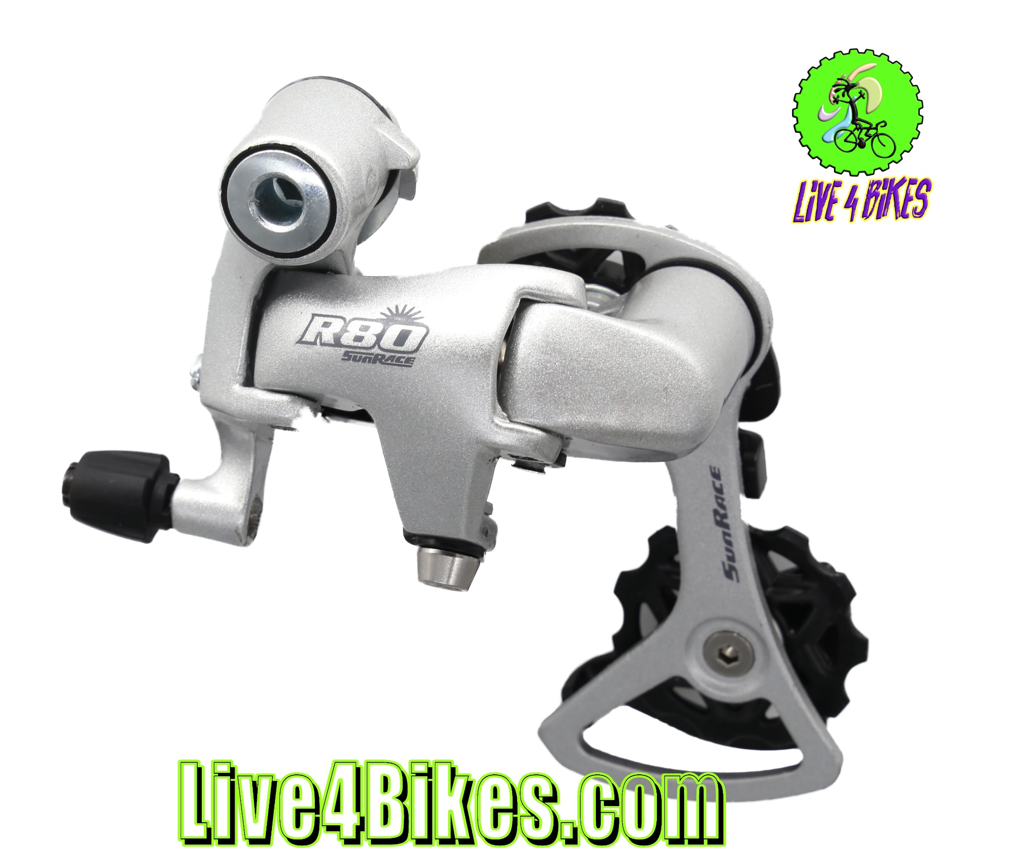 SunRace  R81 Rear Derailleur 11-28T 8 Speed Short Cage Road bike - Live 4 Bikes