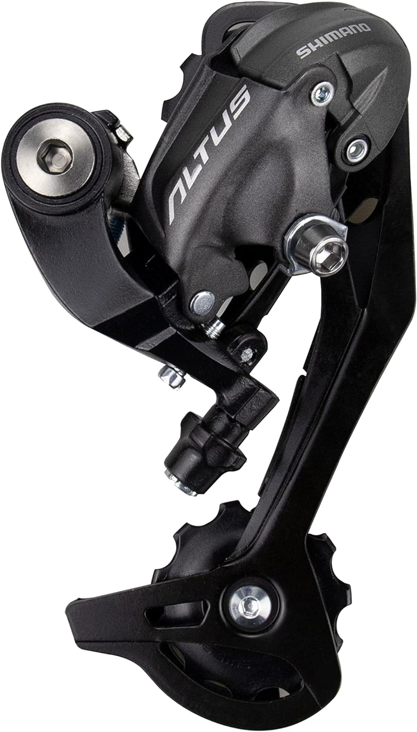 Shimano ALTUS RD-M370-SGS Derailleur Rear 9 spd Silver - Live 4 Bikes