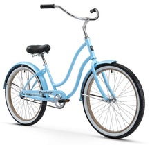 Load image into Gallery viewer, Firmstrong Siren 26" Women's Beach Cruiser Bike - Blue