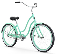 Load image into Gallery viewer, Firmstrong Siren 26" Women's Beach Cruiser Bike - Green