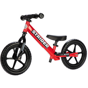 Strider,Balance Bk,Sport Red Qr Saddle/H-Bar Clmps 12'' Sport No-Pedal Balance Bike Strider Sports Balancebik  12''