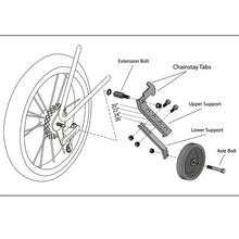 Load image into Gallery viewer, Sunlite Heavy Duty Youth / Adult Training Fits Wheels 20-26&quot; -Live4Bikes