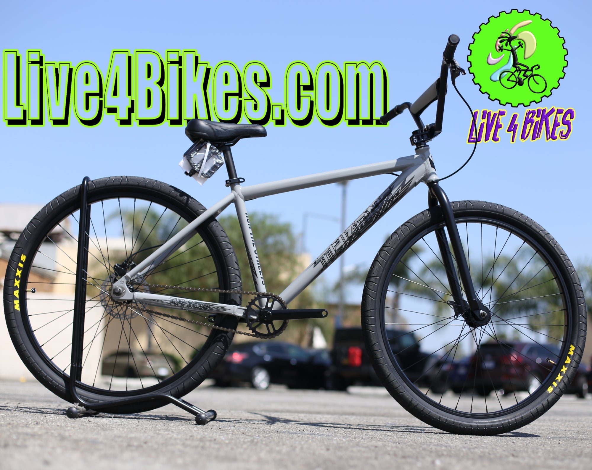 Throne- The Goon Concrete Gray 29 er BMX Bike – LIVE BIKES - Main Image