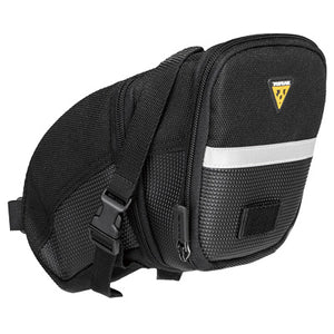 Topeak Bag,Aero Wdg,Pck Lrg W/Strapmnt 90-120 Cu In Aero Wedge Strap Mount Topeak Bags