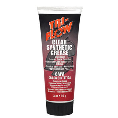 Tri-Flow Grease,Synthetic,3 Oz Tube,Hi-Perf,6/Case Synthetic Grease Tri-Flow Lubesclean
