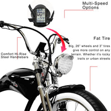 Load image into Gallery viewer, Tracer Twenty5 GTS 500W 26" Electric Cruiser Bike