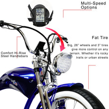 Load image into Gallery viewer, Tracer Twenty5 GTS 500W 26" Electric Cruiser Bike