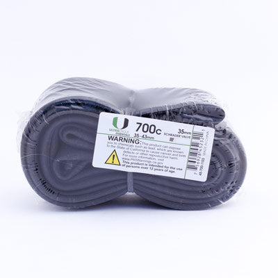 Uc 700X35-43,Tube,35Mm,Sv Shrink Wrap,50/Case Schrader Valve Tubes  Tubes  700C / 622