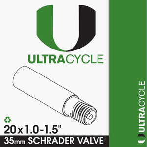 Uc 20X1.0-1.5 Tube,Sv 50 Per Case Schrader Valve Tubes  Tubes  20'' / 406