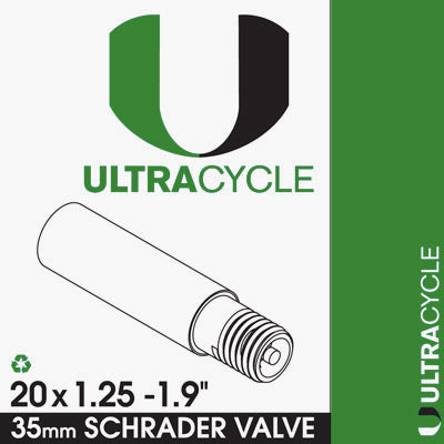 Uc 20X1.25-1.90 Tube,Sv 50 Per Case Schrader Valve Tubes  Tubes  20'' / 406