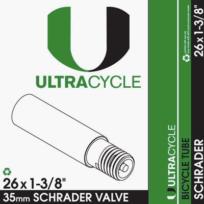 Uc 26X1-3/8 Tube,Sv 50 Per Case Schrader Valve Tubes  Tubes  26'' / 590