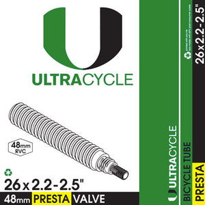 Uc 26X2.2-2.5 Tube,Pv,Rvc 48Mm Stem, 50 Per Case Presta Valve Tubes  Tubes  26'' / 559