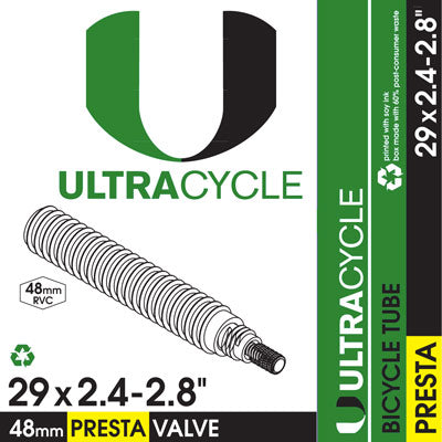 Uc 29X2.4-2.8 Tube,48,Pv,Rvc 48Mm Stem, 50 Case Presta Valve Tubes  Tubes  29'' / 622