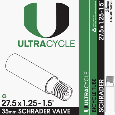 Uc 27.5X1.25-1.5 Tube,Sv 35Mm Stem, 50 Per Case Schrader Valve Tubes  Tubes  27.5'' / 584