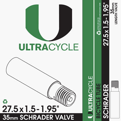 Uc 27.5X1.5-1.95 Tube,Sv 35Mm Stem, 50 Per Case Schrader Valve Tubes  Tubes  27.5'' / 584