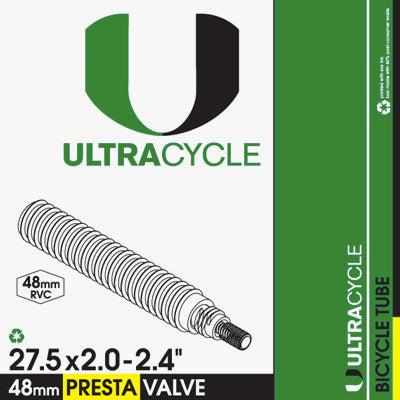 Uc 27.5X2.0-2.4 Tube,48 Pv,Rvc 48Mm Stem, 50 Per Case Presta Valve Tubes  Tubes  27.5'' / 584