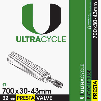 Uc 700X30-43,Tube,32Mm,Pv 50 Per Case Presta Valve Tubes  Tubes  700C / 622