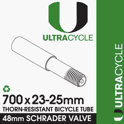 Uc 700X23-25,Tube,48Mm,Sv,Tr Thorn-Resistant, 20 Per Case Triple-Thick/Puncture Resistant  Tubes  700C / 622