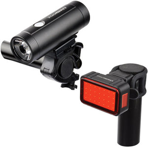 Uc Usb Light Set Fr/Rr Black 1100/30 Lumen,Tl W/Brakelight Usb 1100/30 Lumen Light Set W/Brakelight  Lights