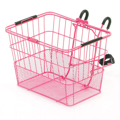 Uc Hook & Go Mesh Qr Basket Pink, 13.5''W X 10''D X 10''H Hook & Go Basket Ultracycle Baskets