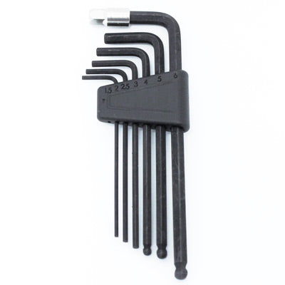 Uc Allen Wrench Set, 2-8Mm 2/2.5/3/4/5/6/8,W/Holder Hex Wrench Set Ultracycle Tools