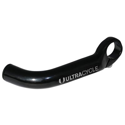 Uc Bar End,Ski,Black 123Gr,W/Logo,Powder Coated Bar Ends Ultracycle Handlebars