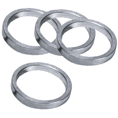 Uc H/Set Spacer,1X5Mm,Sil 6061 Alum,10 Per Bag Aluminum Headset Spacers Ultracycle Headsets