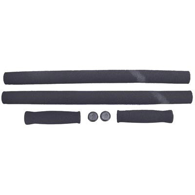 Uc Grips,Foam,Cruiser/Comfort Pair,12'' X 2, 5'' X 2,Black Foam Cruiser / Road Grip Ultracycle Gripstape